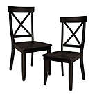 Alternate image 0 for Home Styles Dining Chair in Black (Set of 2)