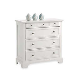 Home Styles Naples 4-Drawer Chest in White