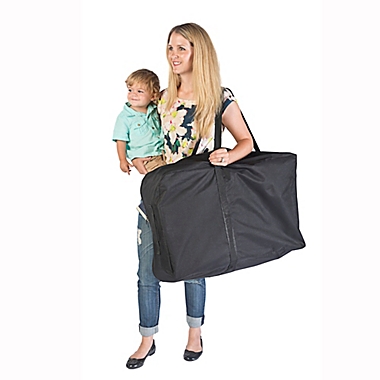 J.L. Childress Universal Side Carry Car Seat Travel Bag in Black. View a larger version of this product image.