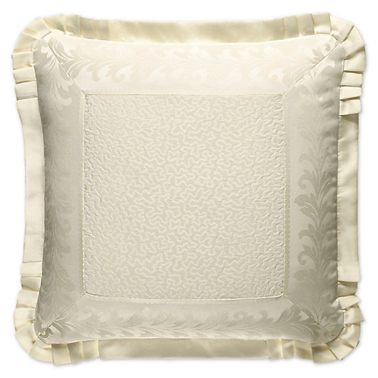 Alternate image 1 for J. Queen New York™ Marquis European Pillow Sham in Ivory
