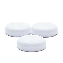 3-Pack Sealing Caps for Joovy® Boob™ Glass Bottles in White