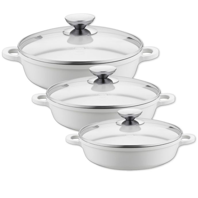 Berndes® Vario Click Pearl Ceramic Induction Casserole Dish with Lid