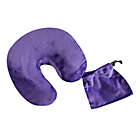 Alternate image 0 for Travel Round Neck Slipcover with Pocket in Purple