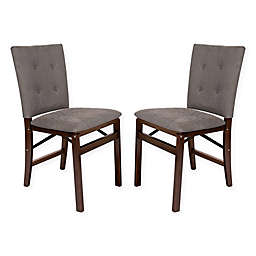 Folding Parsons Chairs (Set of 2)