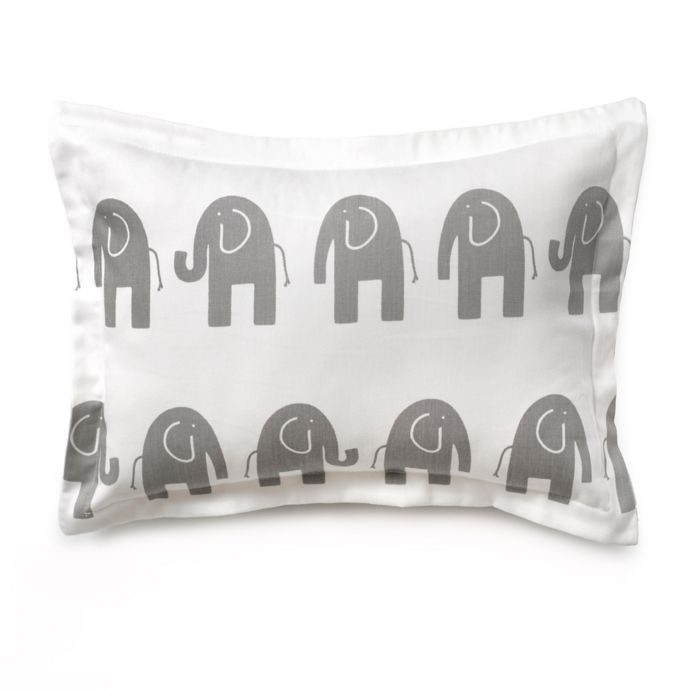Liz And Roo Grey Elephant Decorative Pillow Buybuy Baby