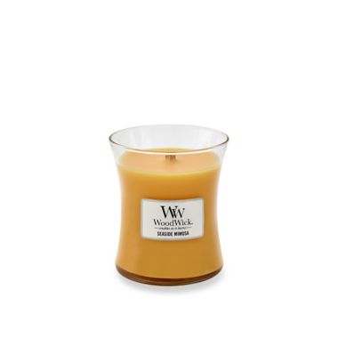 WoodWick&reg; Seaside Mimosa Medium Jar Candle. View a larger version of this product image.