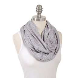 Bébé au Lait® Lexington Infinity Nursing Scarf in Tan/White
