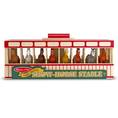 melissa & doug show horse stable