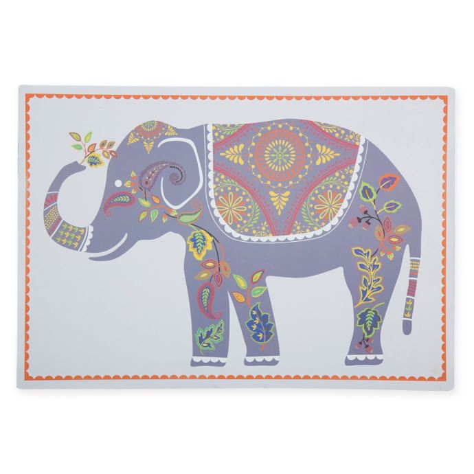 Elephant Placemat in Grey | Bed Bath and Beyond Canada