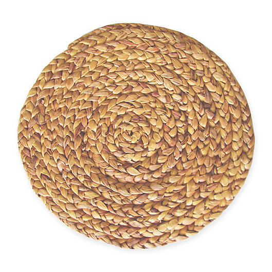 Alternate image 1 for Water Hyacinth Round Placemat