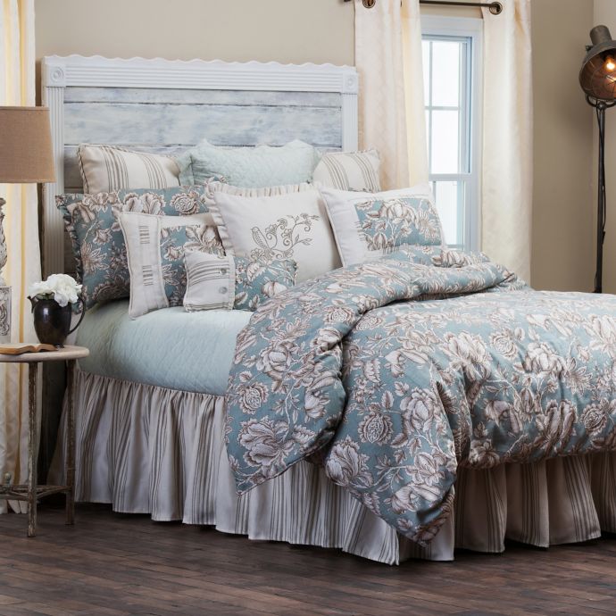 Hiend Accents Gramercy Comforter Set In Green Taupe Bed Bath
