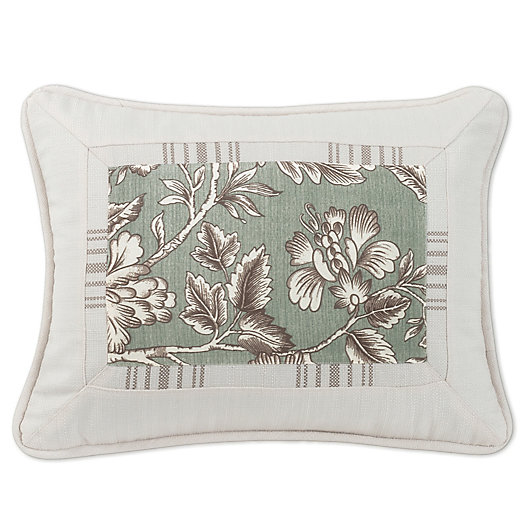 Alternate image 1 for HiEnd Accents Gramercy Printed Oblong Throw Pillow in Green