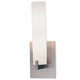 George Kovacs® Tube 2-Light Wall Sconce with Glass Shade