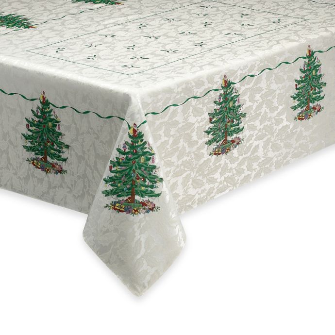 Spode Christmas Tree Tablecloth Bed Bath Beyond