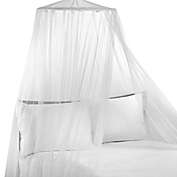 Siam Bed Canopy and Mosquito Net in White