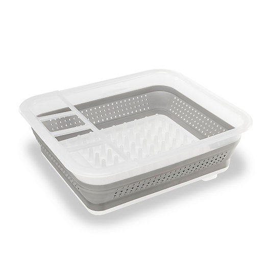 Alternate image 1 for madesmart® Collapsible Dish Rack
