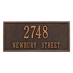 Whitehall Product Hartford 2-Line Wall Plaque