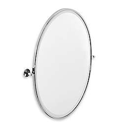 Gatco® Latitude II 23.63-Inch x 27.5-Inch Framed Oval Mirror