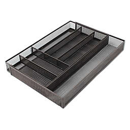 ORG Mesh Expandable Kitchen Drawer Tray Organizer in Bronze