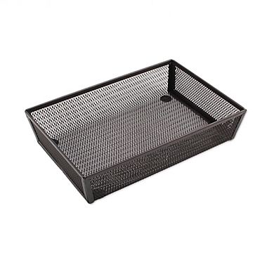 ORG Mesh 6-Inch x 9-Inch Square Kitchen Drawer Organizer in Bronze. View a larger version of this product image.