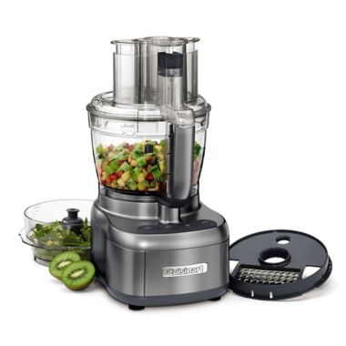 Cuisinart&reg; 13 Cup Food Processor in Gunmetal. View a larger version of this product image.