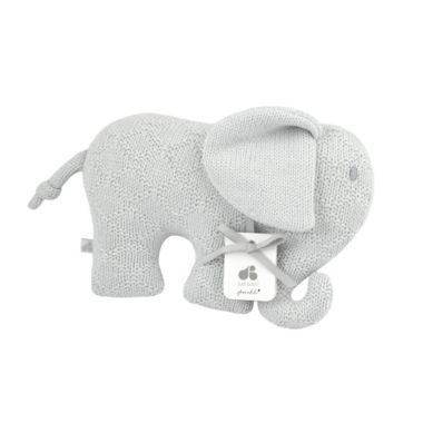 Just Born&reg; Sparkle Elephant Sweater Knit Plush Toy. View a larger version of this product image.