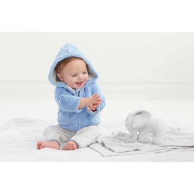 Just Born&reg; Sparkle Elephant Sweater Knit Plush Toy. View a larger version of this product image.