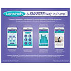 Alternate image 3 for Lansinoh&reg; Smartpump&trade; Double Electric Breast Pump in Purple/White
