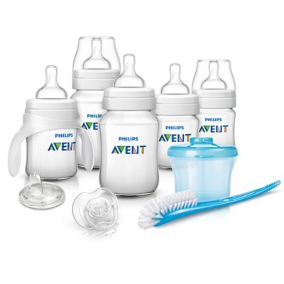 avent feeding bottle set