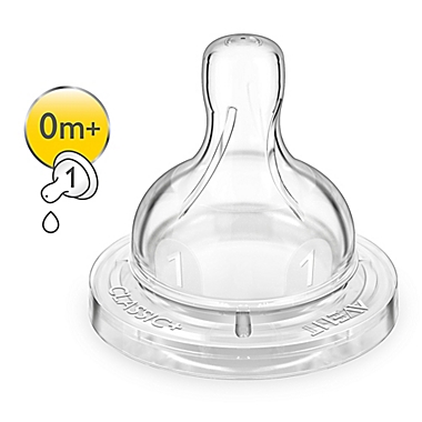 Philips Avent 2-Pack Anti-Colic Nipple Newborn Flow. View a larger version of this product image.