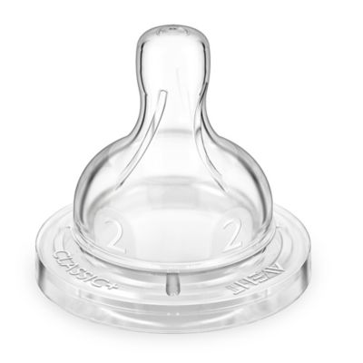 avent bottle slow flow nipple