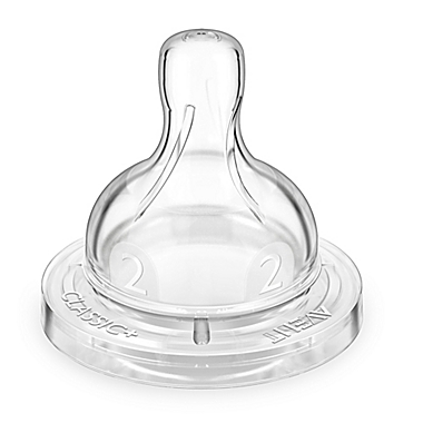 Philips Avent 2-Pack Anti-Colic Slow Flow Nipples. View a larger version of this product image.