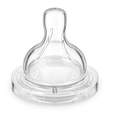 Philips Avent 2-Pack Anti-Colic Slow Flow Nipples. View a larger version of this product image.