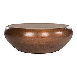 Safavieh Patience Coffee Table in Antique Copper