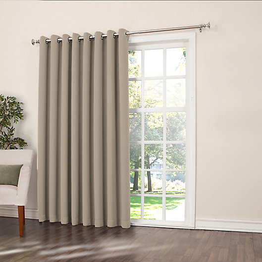 Extra Wide Grommet Patio Door Panel, Extra Wide Curtain Panels Grommet