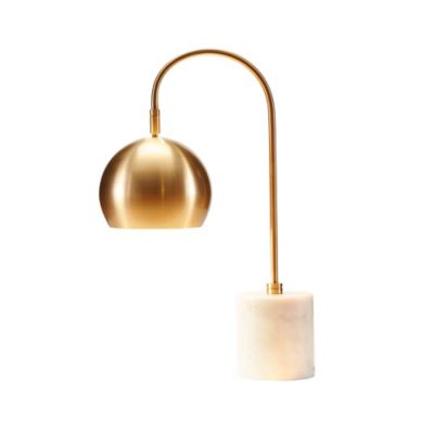 gold reading lamp