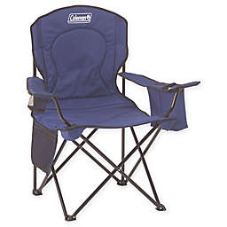 Coleman Oversized Quad Chair with Cooler in Blue