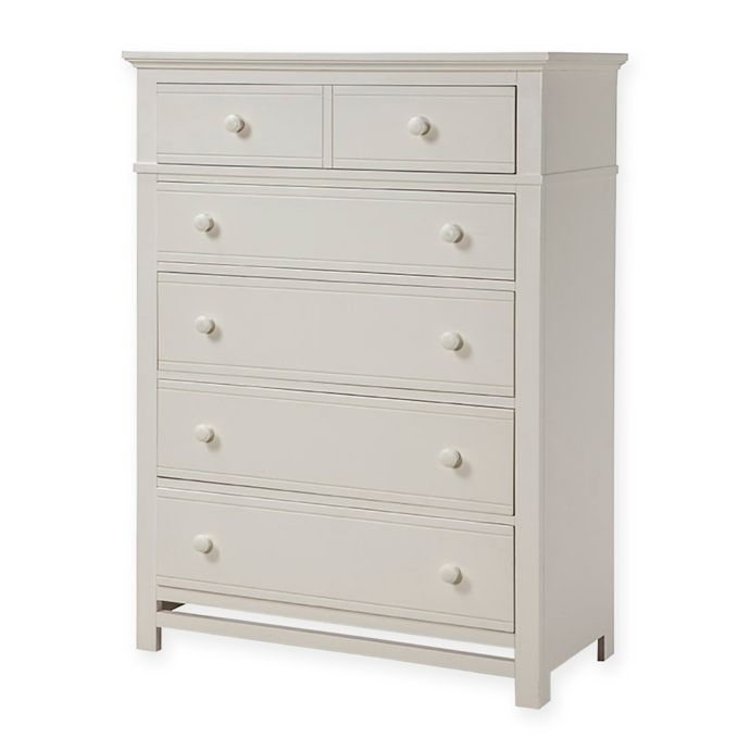 Panama Jack Colors Colors 5 Drawer Chest In White Bed Bath Beyond