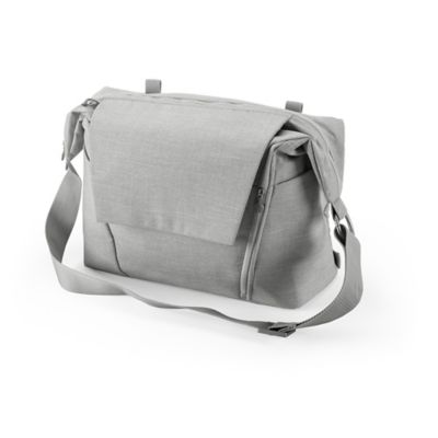 grey melange changing bag