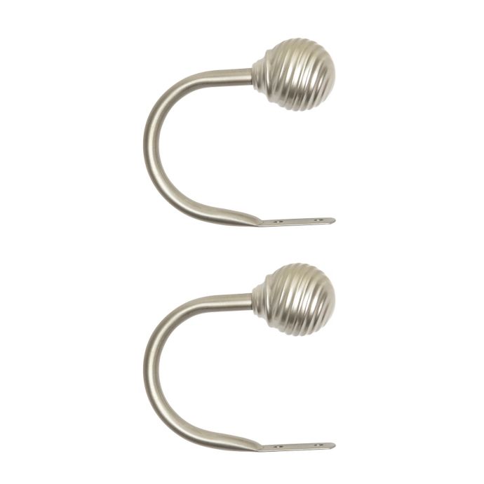 Umbra® Allegro Sonic Holdbacks in Polished Nickel (Set of 2) Bed Bath