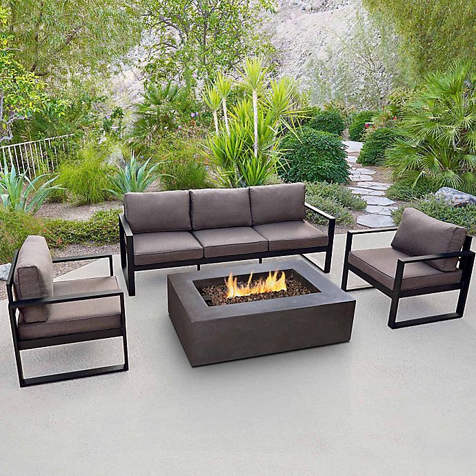 Real Flame Baltic Outdoor Patio Furniture And Accessory Collection Bed Bath Beyond - Outdoor Patio Furniture Table