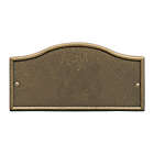 Alternate image 1 for Whitehall Products&trade; Rolling Hills 1-Line Mini Wall Address Plaque
