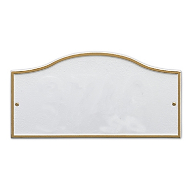 Whitehall Products Rolling Hills Standard Wall Address Plaque. View a larger version of this product image.