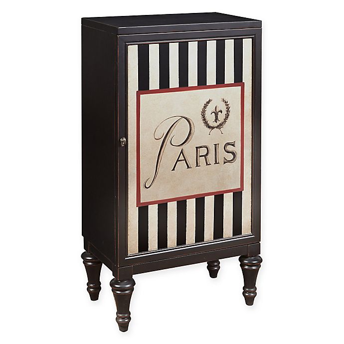 Pulaski Paris Wine Cabinet In Black Bed Bath Beyond
