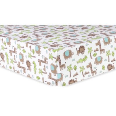 trend lab flannel crib sheet