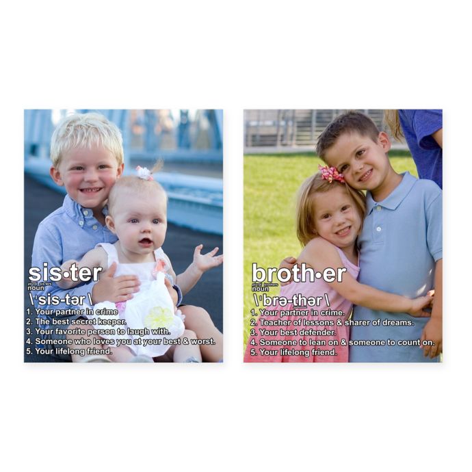 Sibling Canvas Wall Art | Bed Bath & Beyond