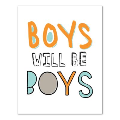boy nursery canvas wall art