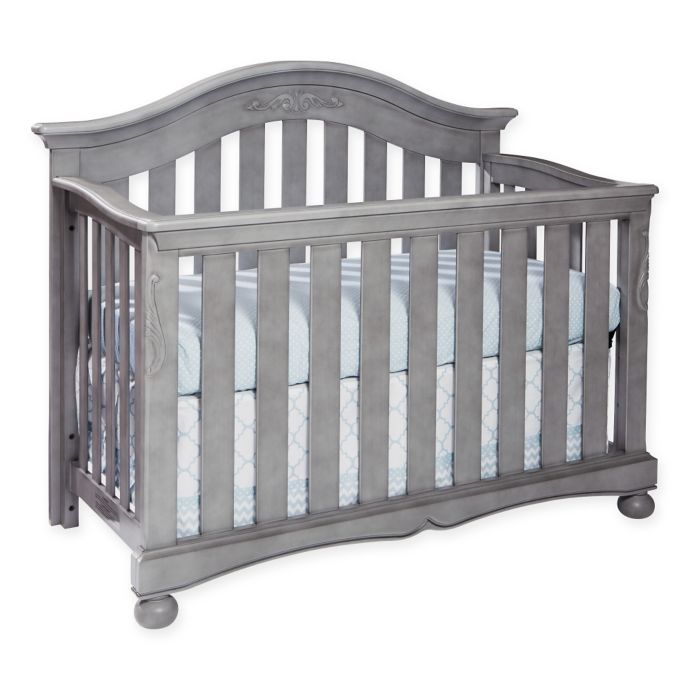 Westwood Design Meadowdale Wood 4 In 1 Convertible Crib In Cloud