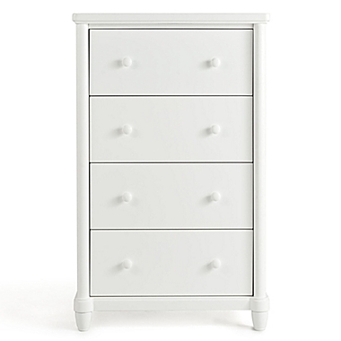 Simmons Kids Barrington 4-Drawer Chest by Delta Children in Bianca. View a larger version of this product image.