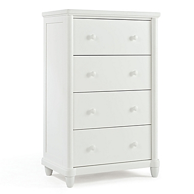 Simmons Kids Barrington 4-Drawer Chest by Delta Children in Bianca. View a larger version of this product image.